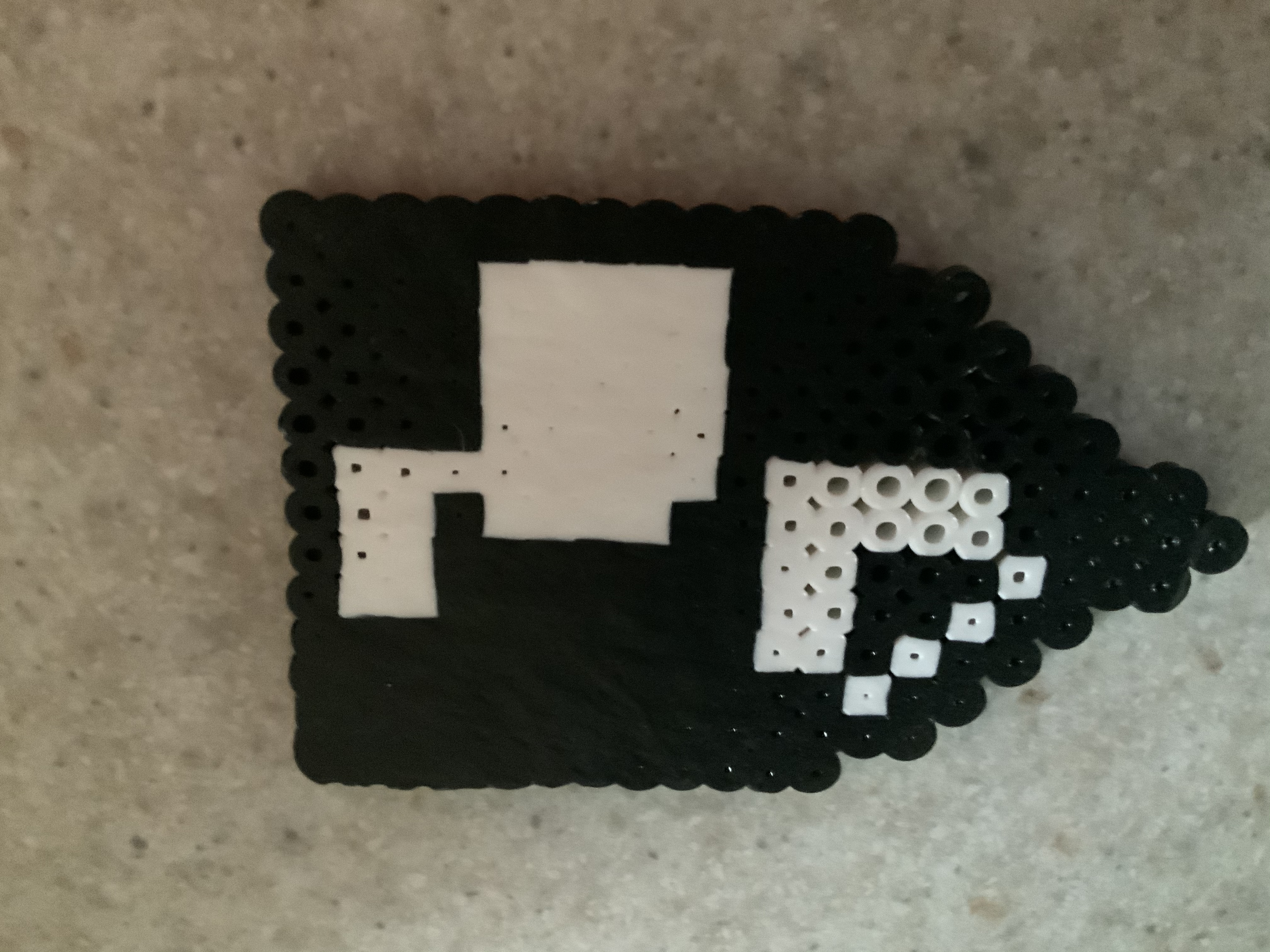 Bullet Bill Perler Bead