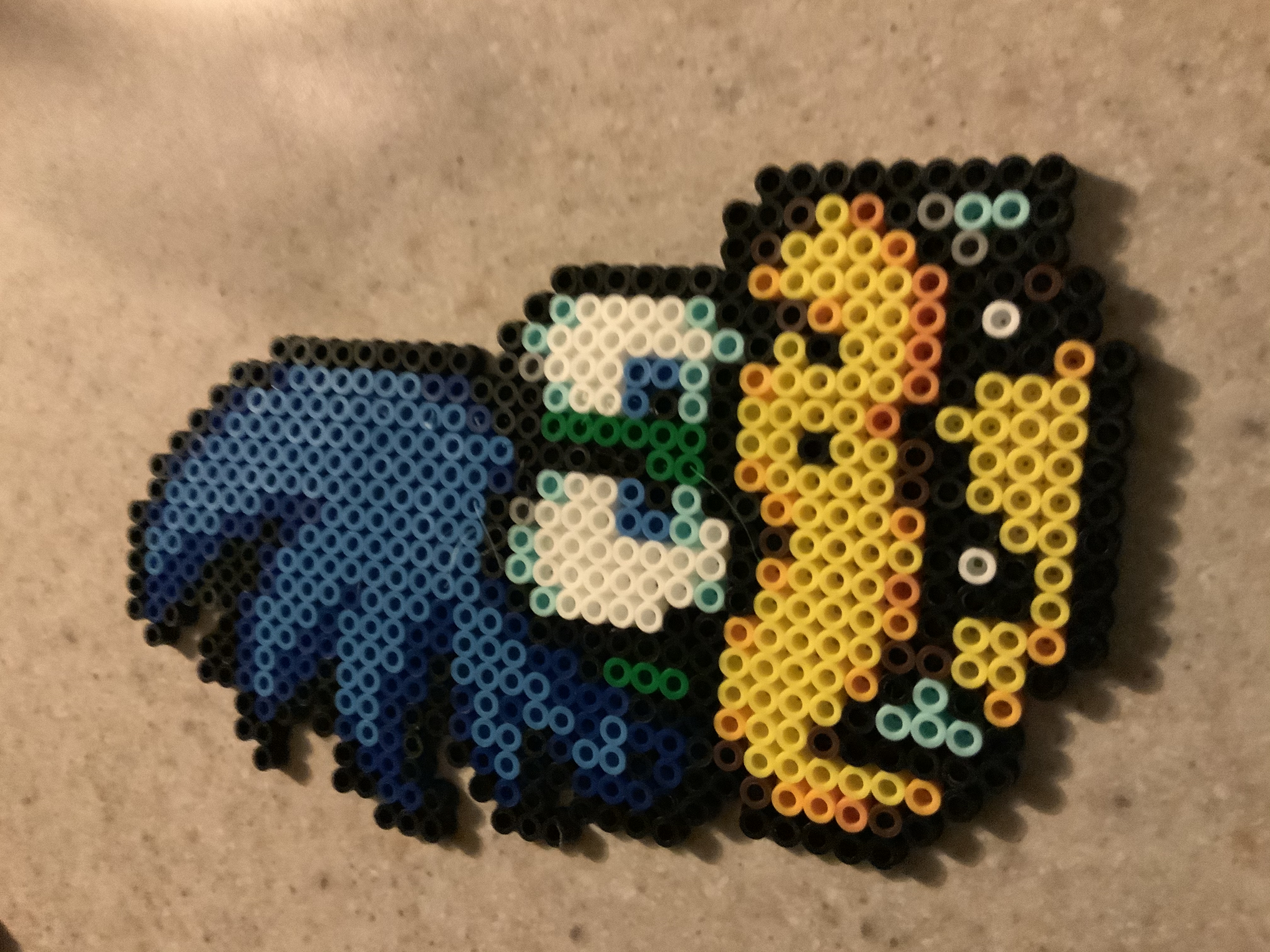 Lemmy Koopa Perler Bead