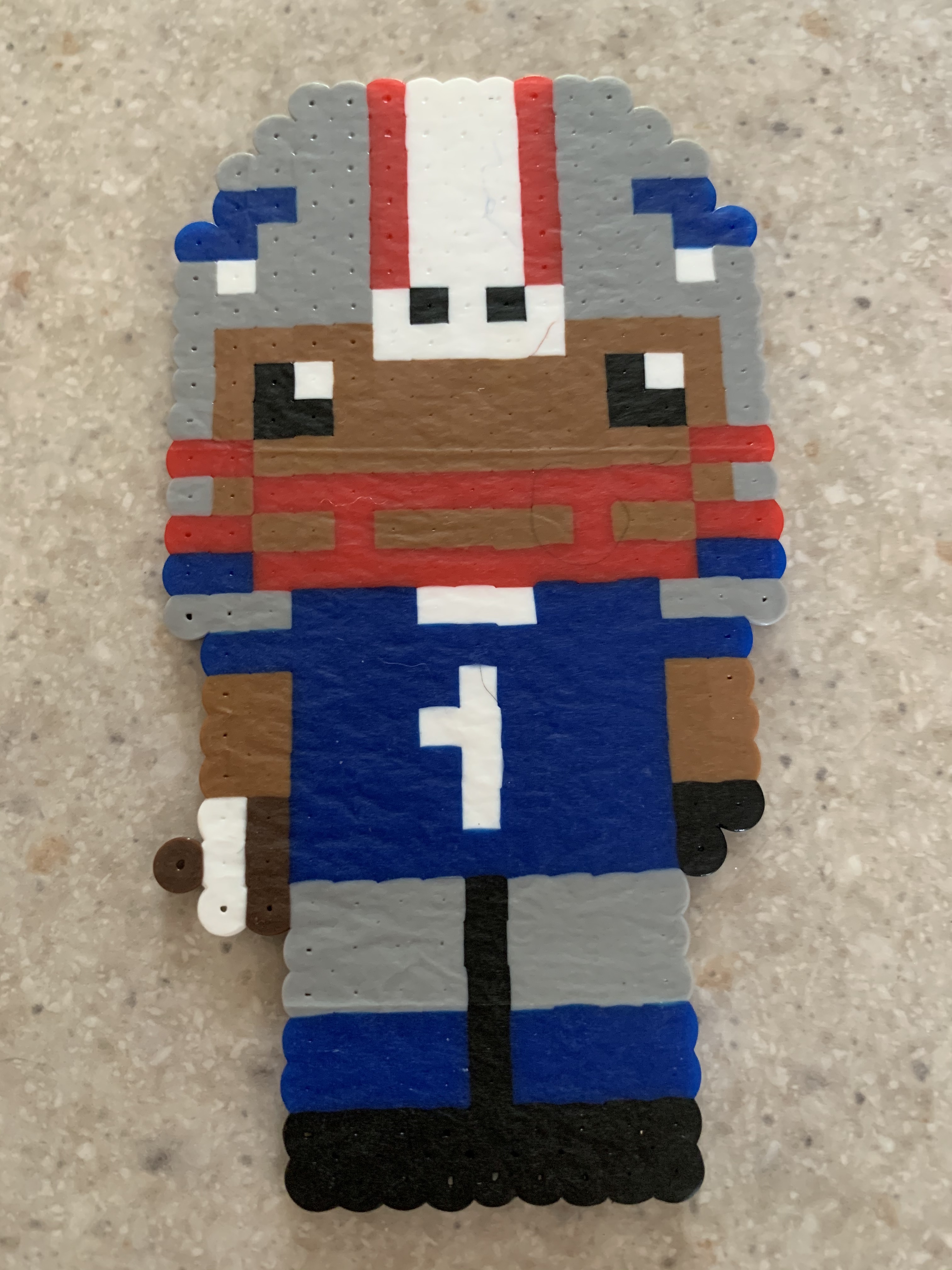 Cam Newton Perler Bead