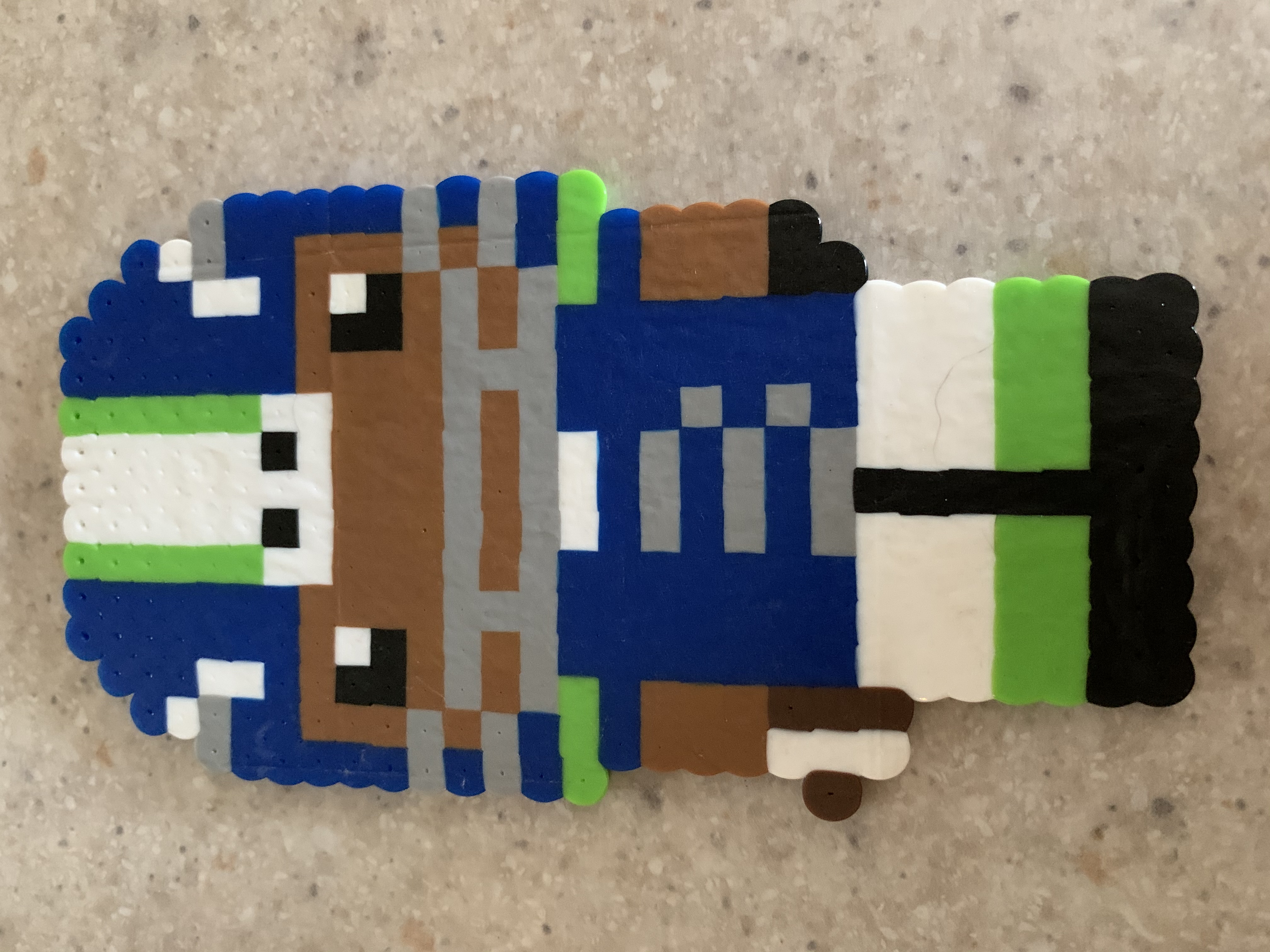 Russell Wilson Perler Bead