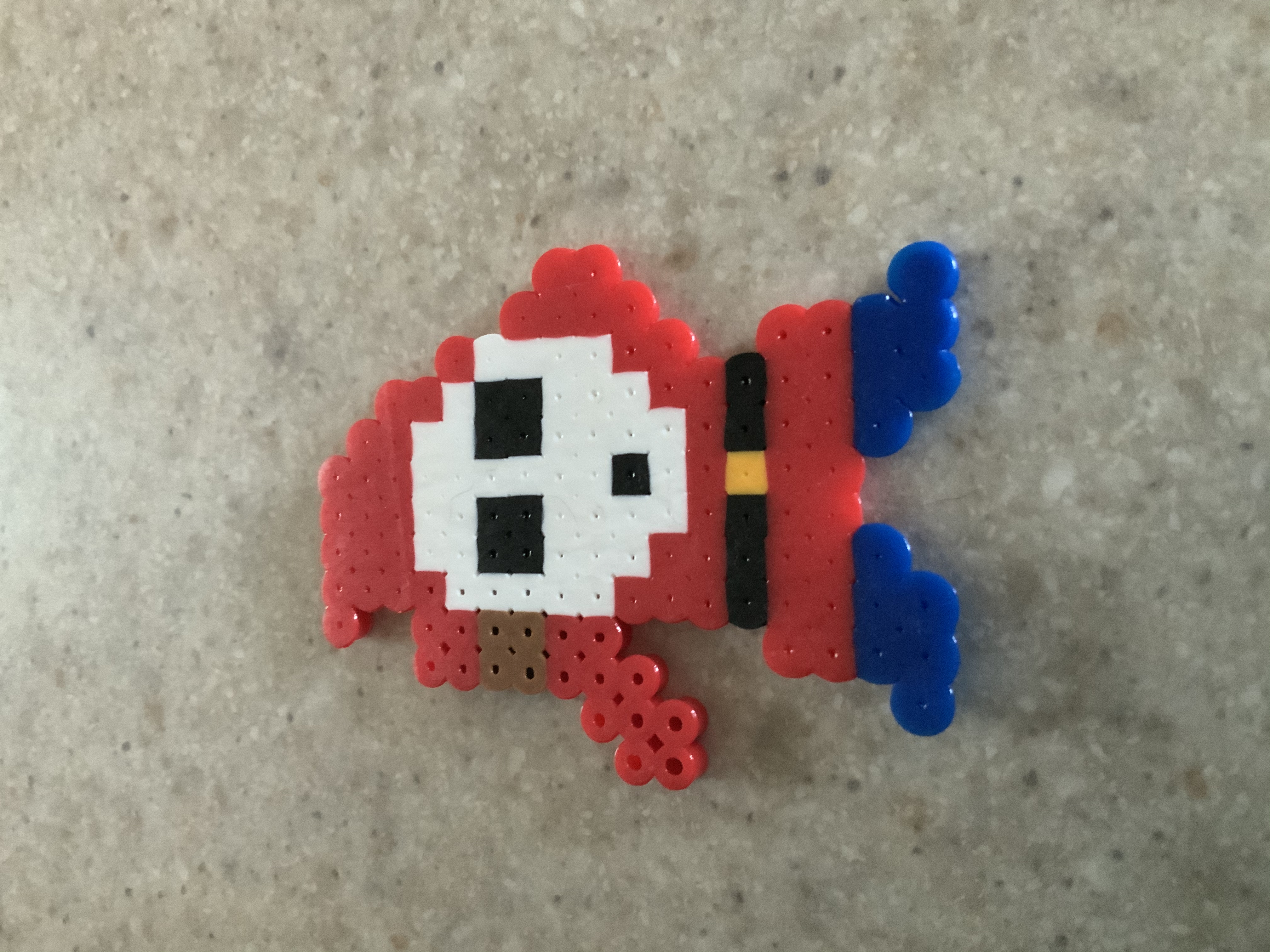 Shy Guy Perler Bead
