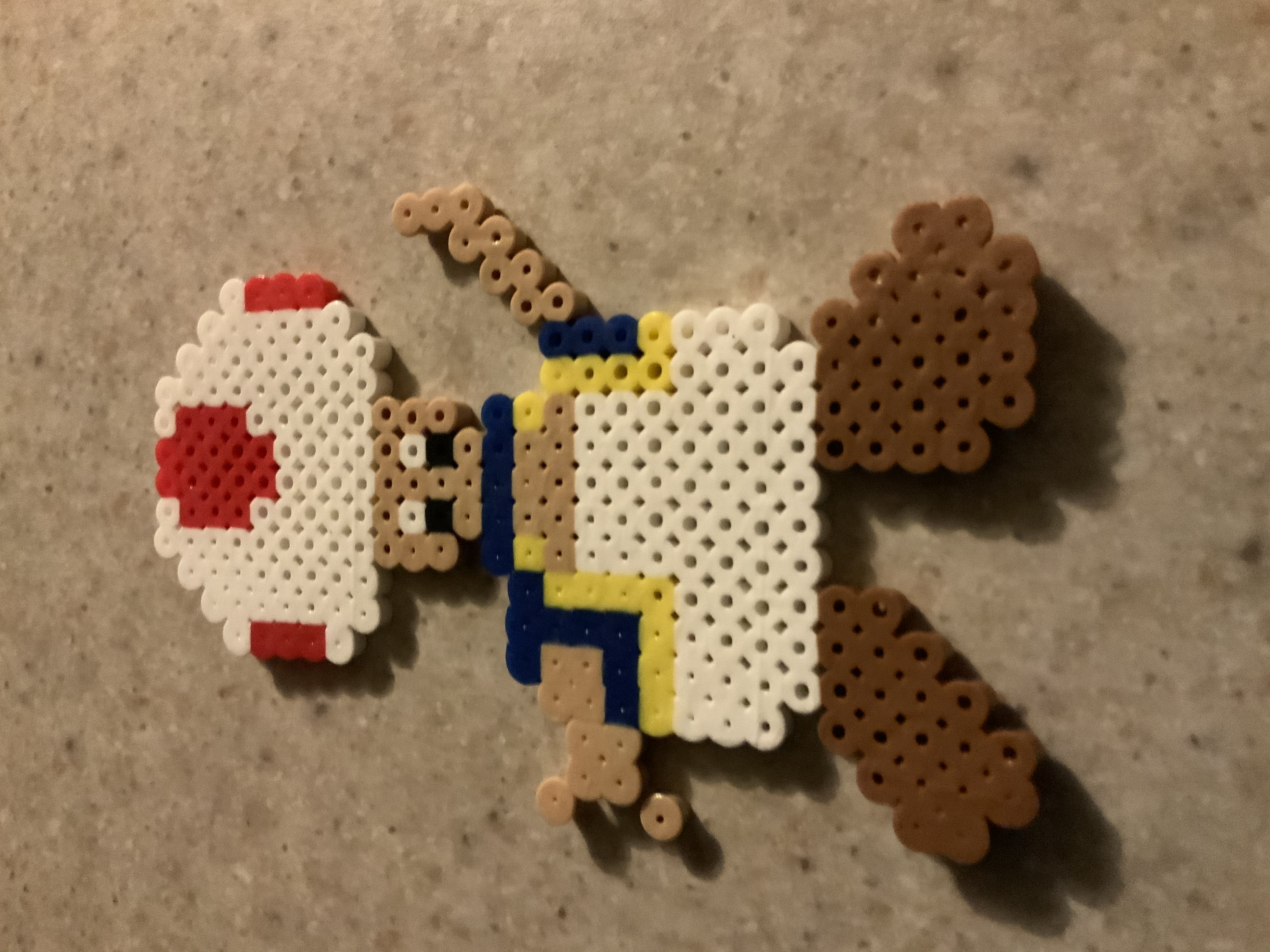 Toad Perler Bead